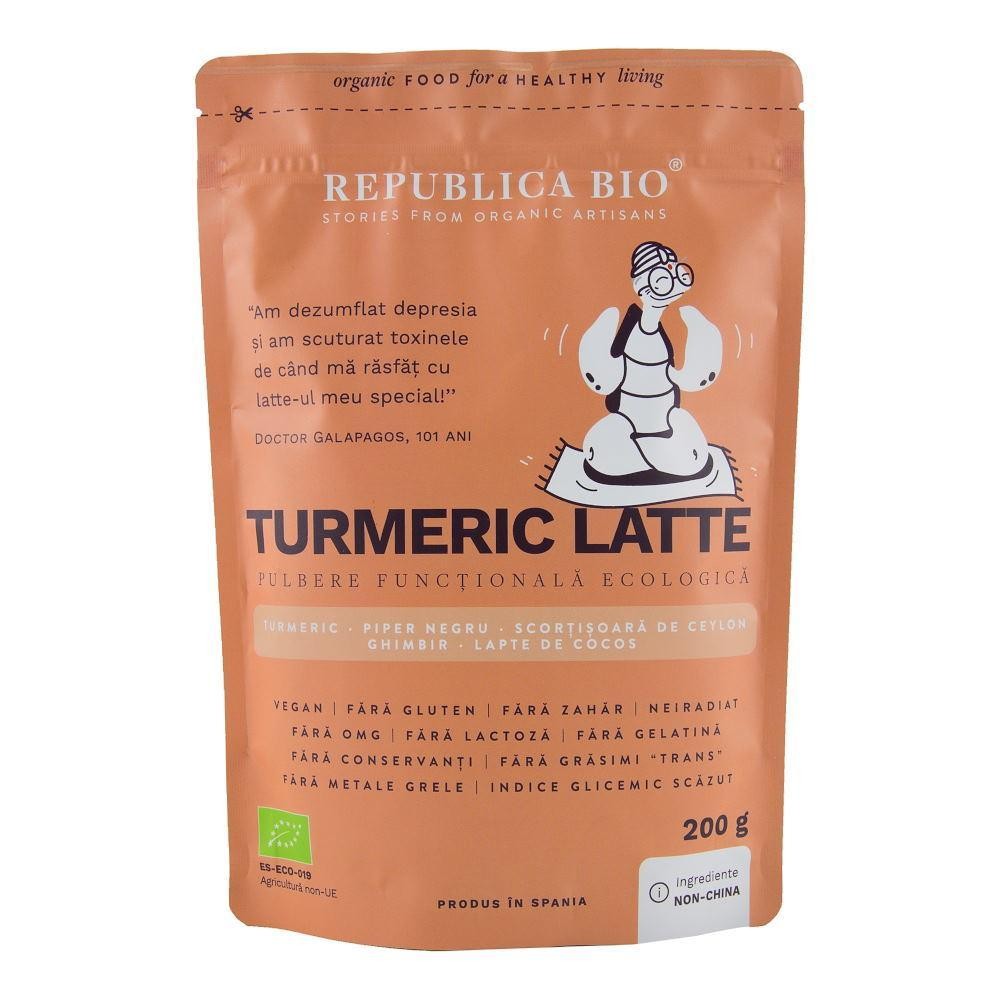 Turmeric Latte, pulbere functionala